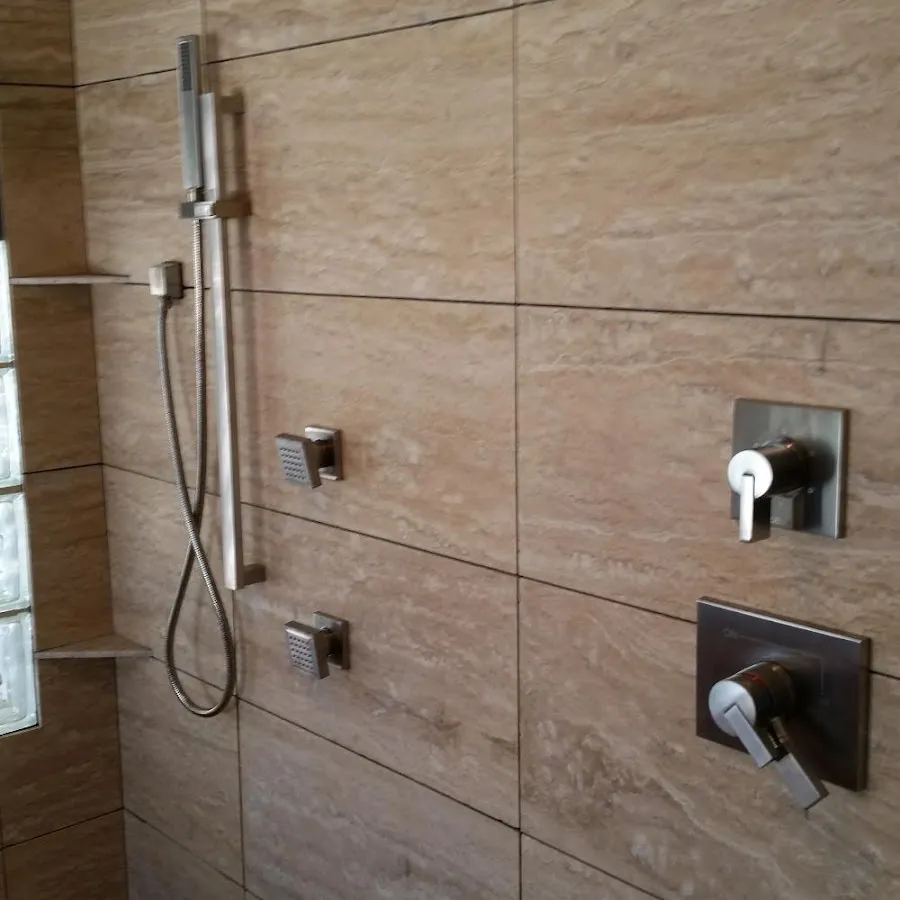 Shower fixture installation for Water Heater Replacement in Rogersville